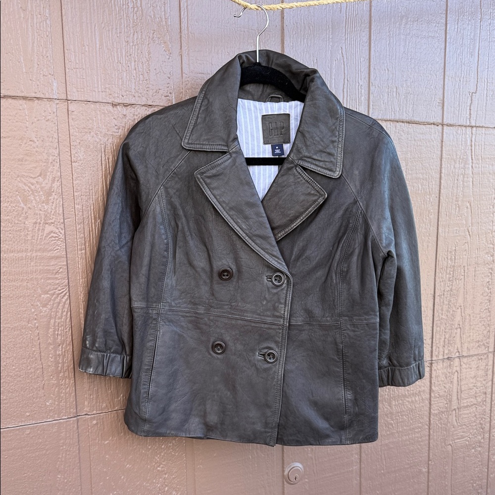 Gap Leather Jacket